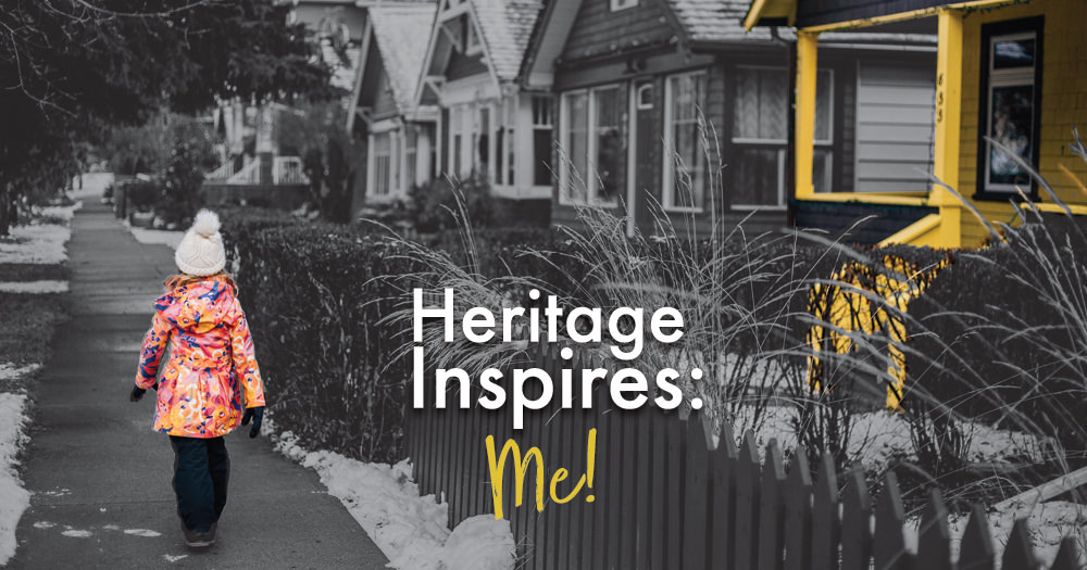 Heritage inspires: Me