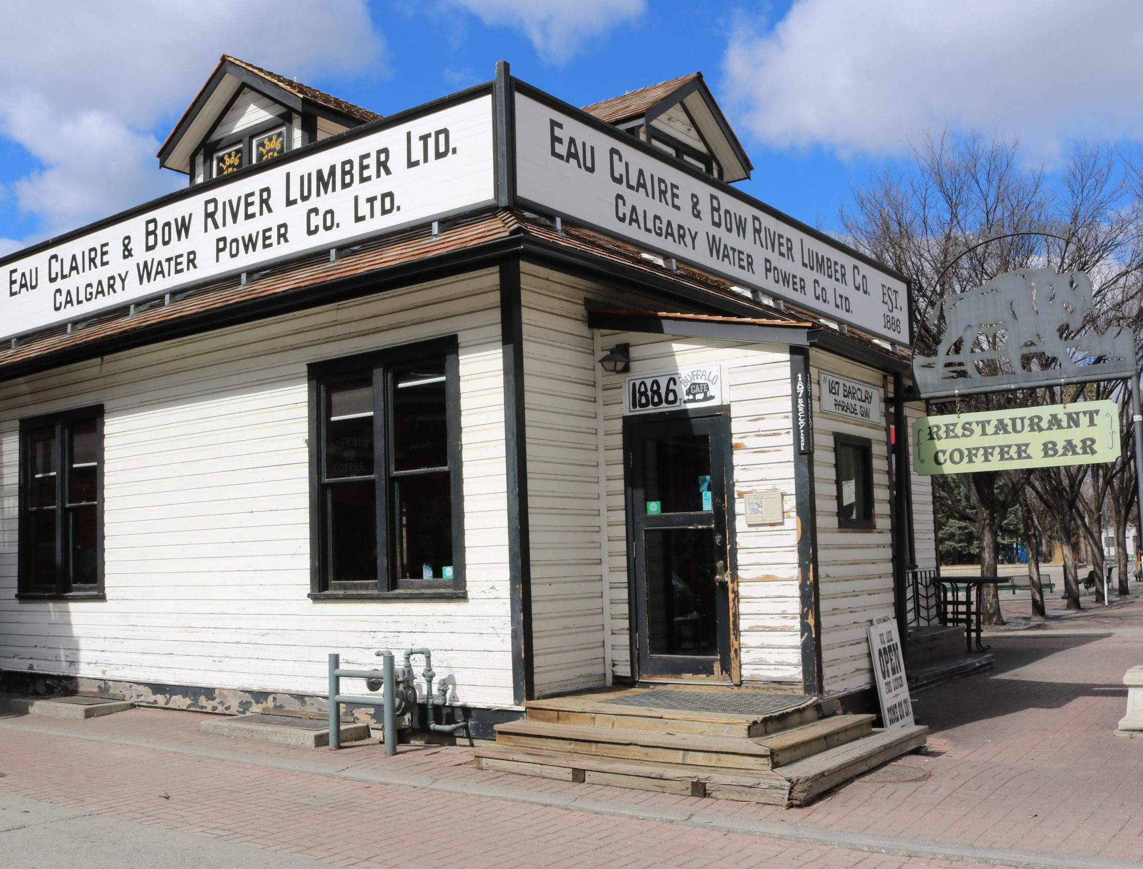 © “Eau Claire 1886 Buffalo Cafe, 2017,” Calgary Heritage Initiative
