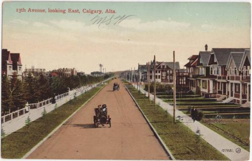 13th Ave Looking East (1907) William & Harris