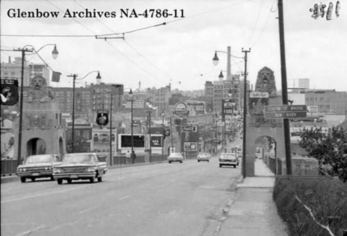 Chinatown Looking South down Centre Street (1965) Glenbow
