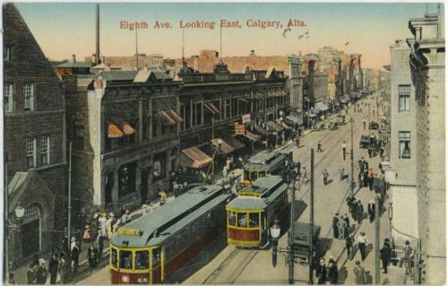 Eighth Ave Looking East (1910) William & Harris