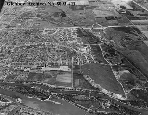 Aerial View (1957) Glenbow