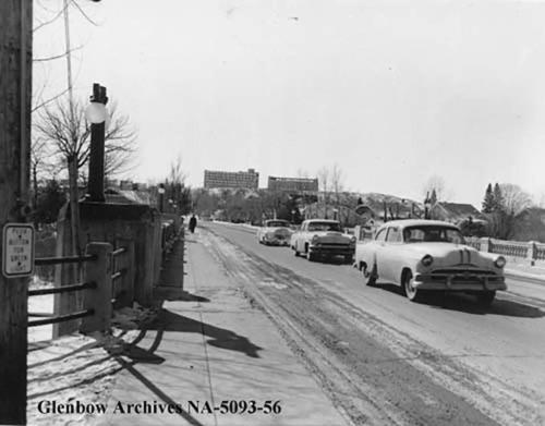 South from Mission Bridge (1955) Glenbow