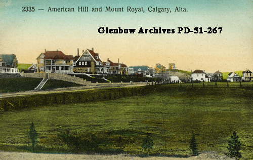 1- Mount Royal (1910) postcard (Glenbow)